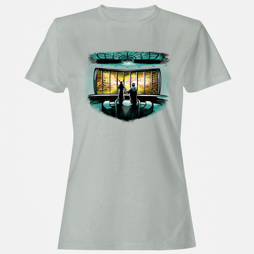 Women's T-Shirt - BVTYWA3K - Ash - 2