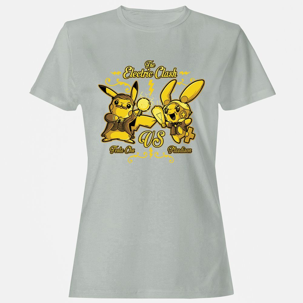 Women's T-Shirt - 9DYCUEJR - Ash - 2