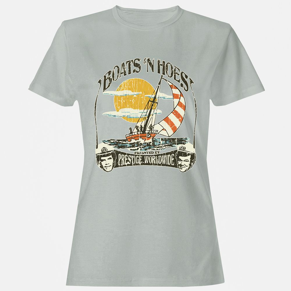 Women's T-Shirt - 6B4G2S8C - Ash - 2