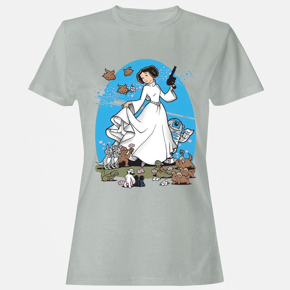 Women's T-Shirt - J4V6BR92 - Ash - 2