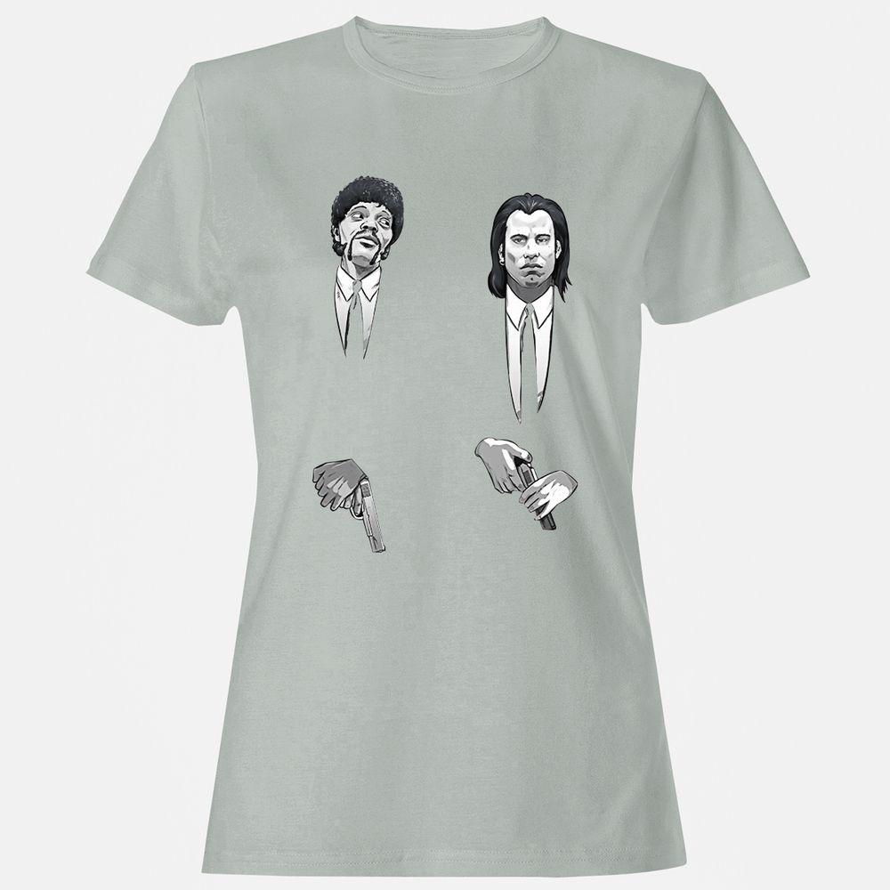 Women's T-Shirt - UCFYPW7X - Ash - 2