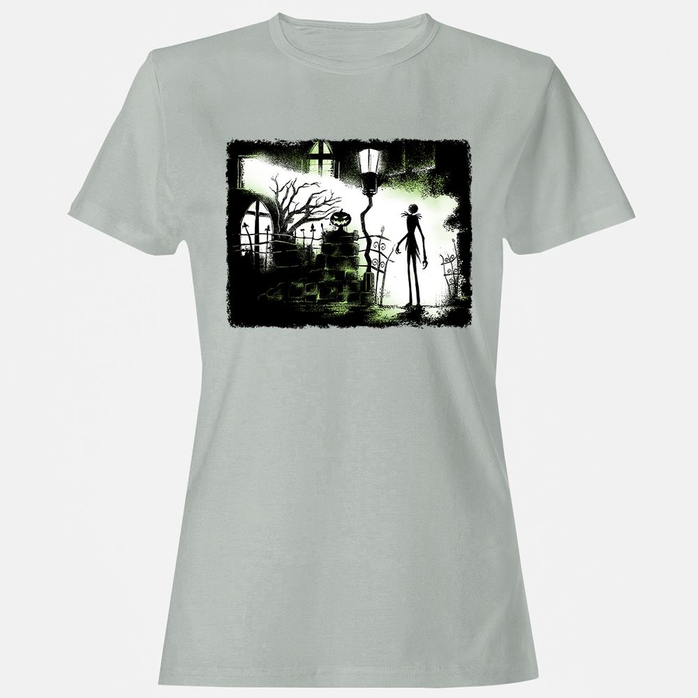 Women's T-Shirt - Black - Ash - 2