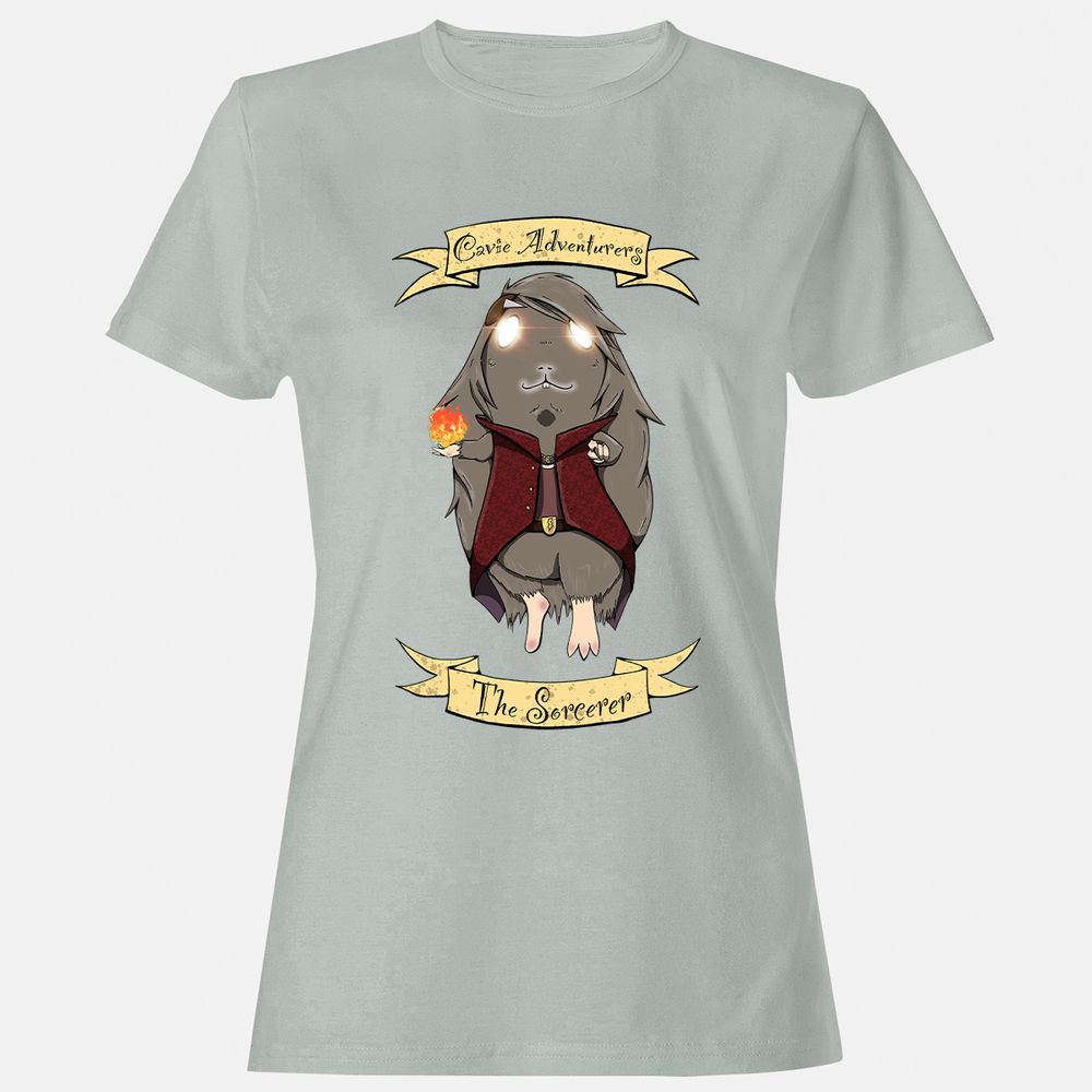 Women's T-Shirt - 4FZL1YGA - Ash - 2