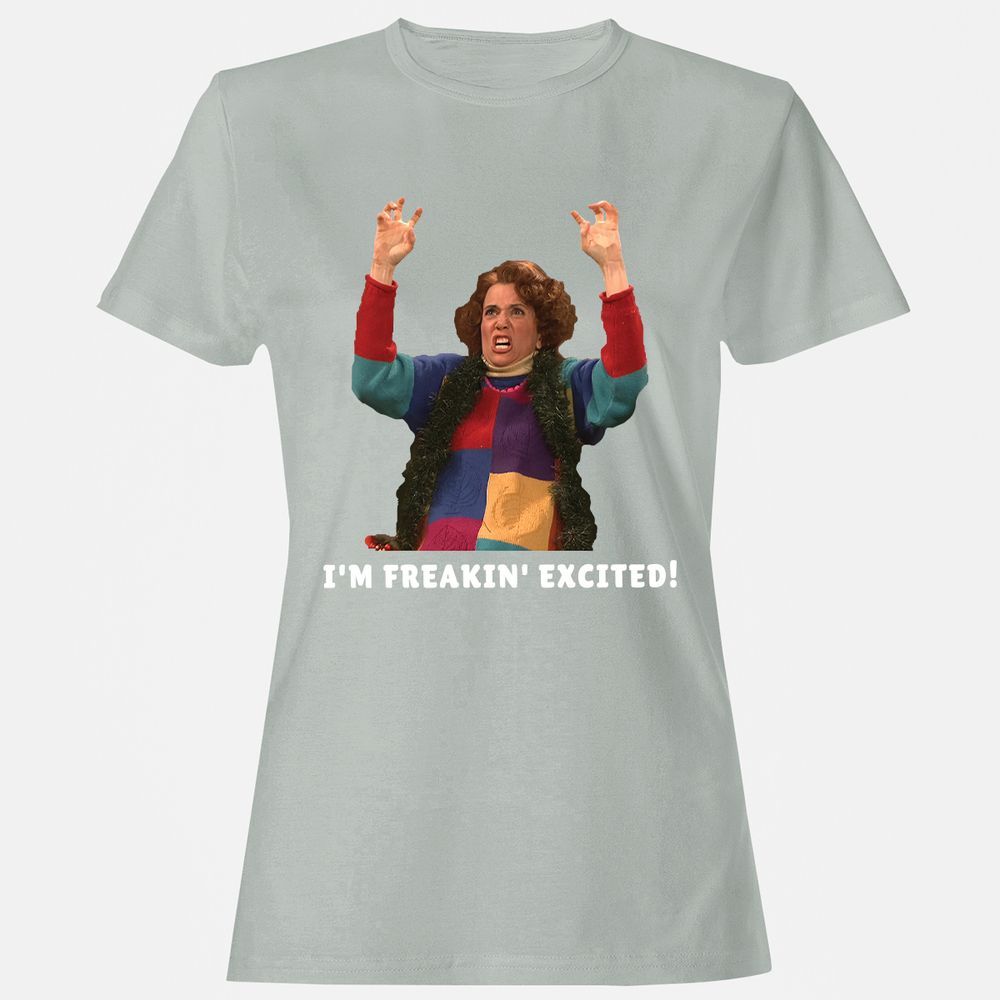 Women's T-Shirt - 4D6Q9S76 - Ash - 2