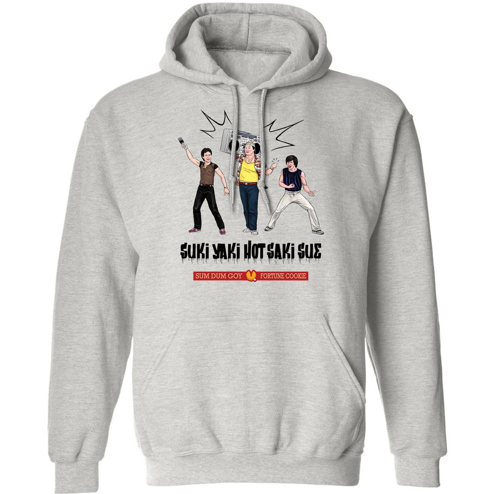 Classic Unisex Hoodie - CE93XBFW - Ash - 2