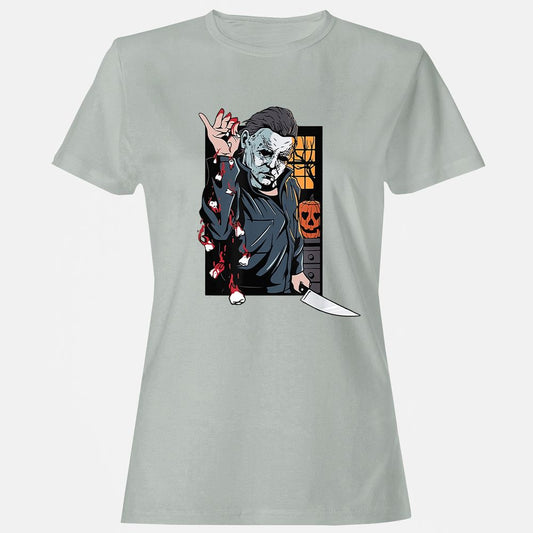 Women's T-Shirt - FE9UVCXT - Ash - 2