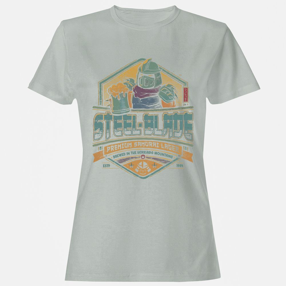 Women's T-Shirt - QKC2KM1Y - Ash - 2