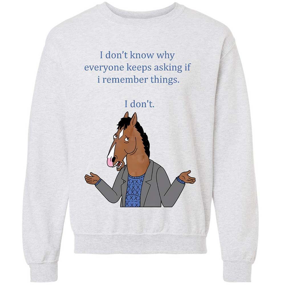 Classic Unisex Sweatshirt - WAJKLE1Y - Ash - 2