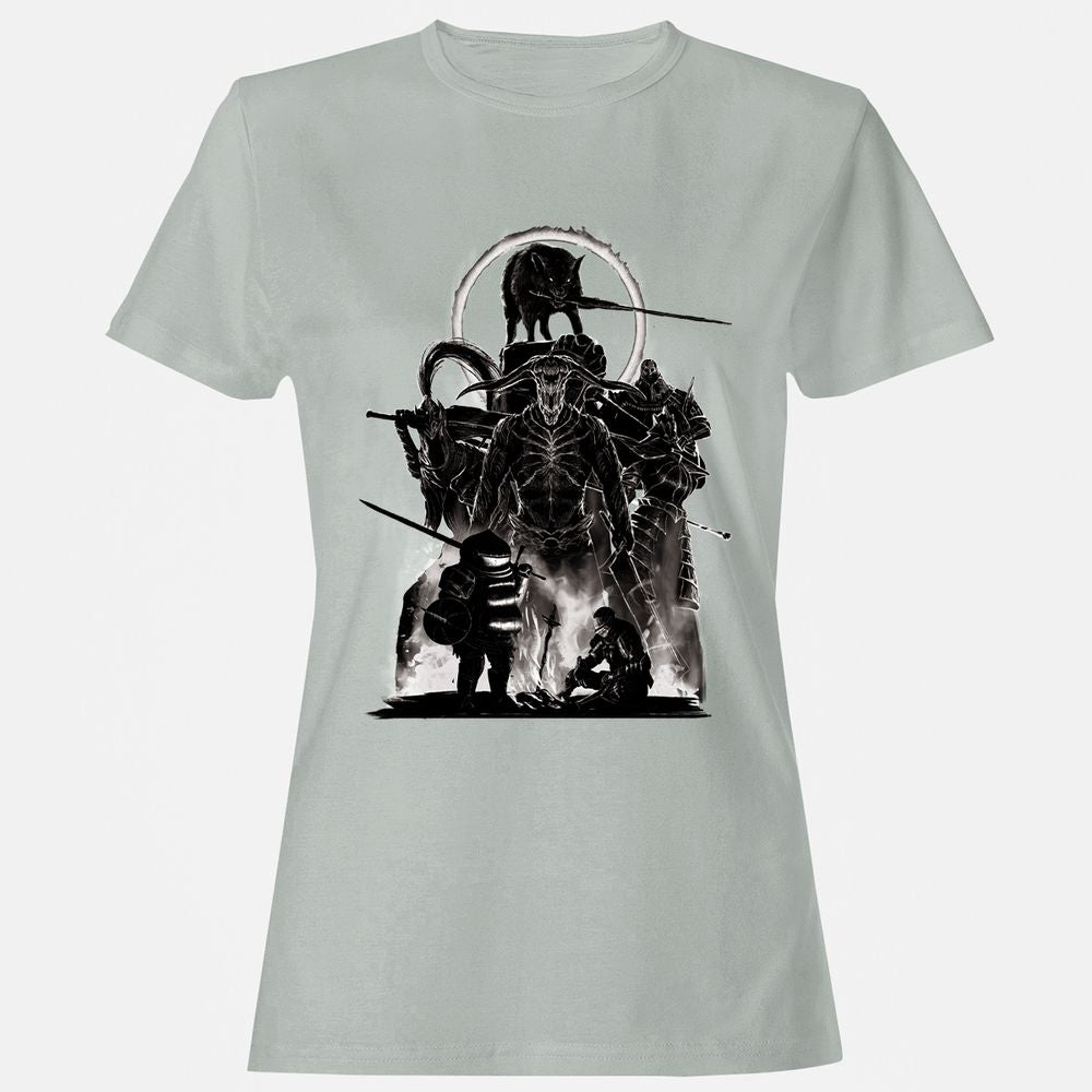 Women's T-Shirt - XD8QVQM2 - Ash - 2