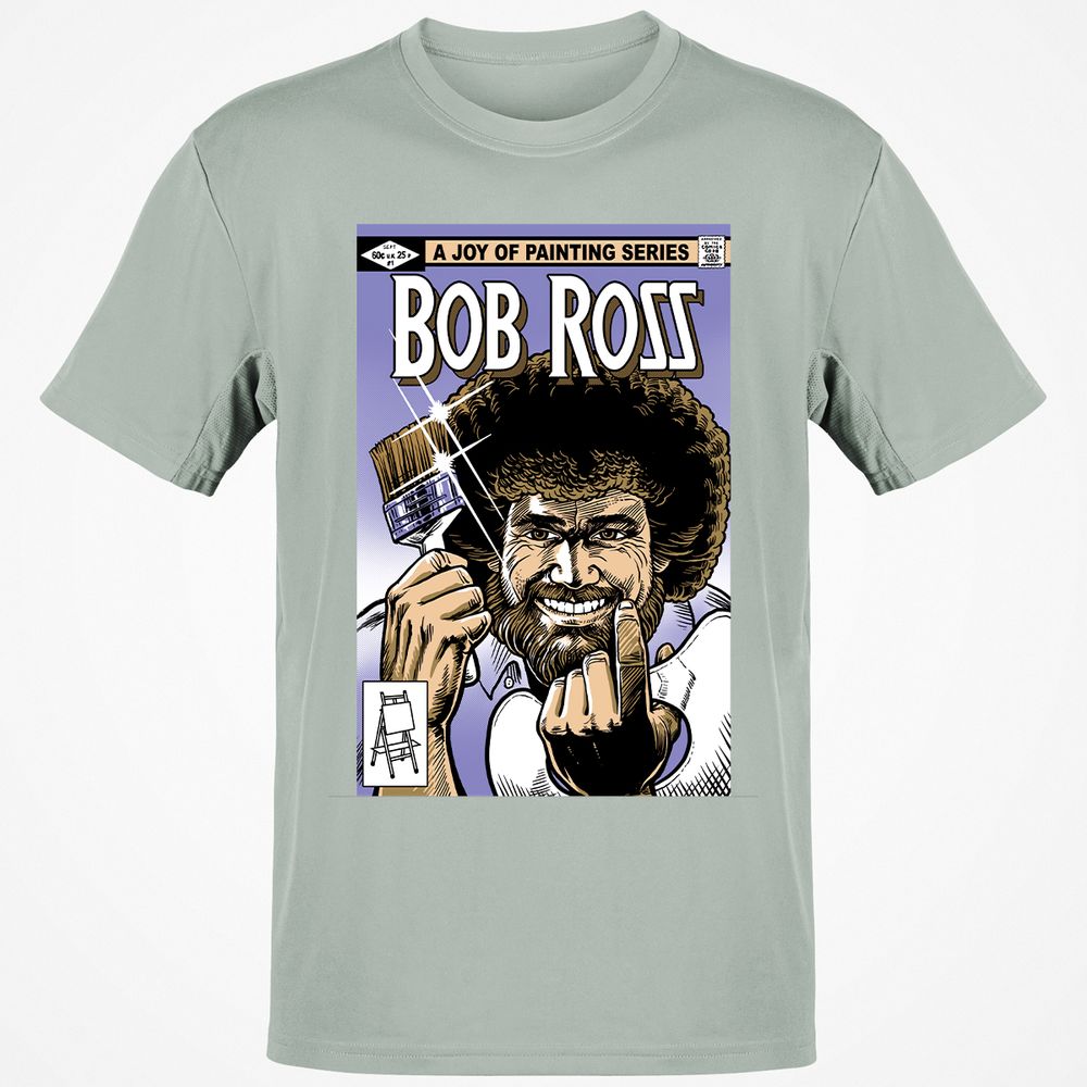 Classic Unisex T-Shirt - QCCZTJPU - Ash - 2