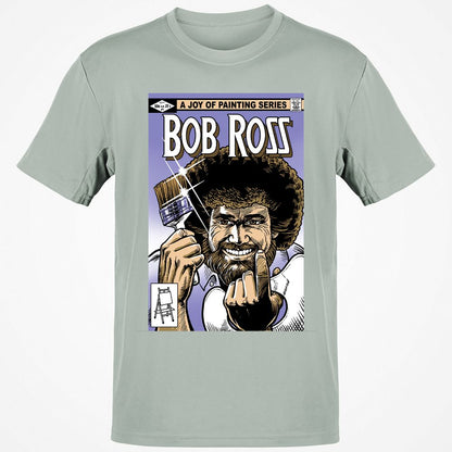 Classic Unisex T-Shirt - QCCZTJPU - Ash - 2