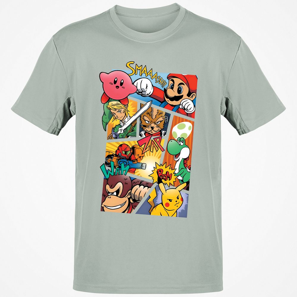 Classic Unisex T-Shirt - A3T9GXTR - Ash - 2