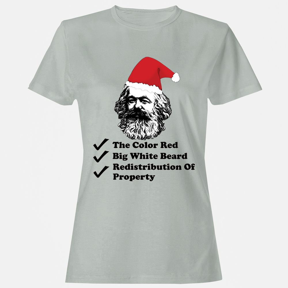 Women's T-Shirt - 62R8TQPX - Ash - 2