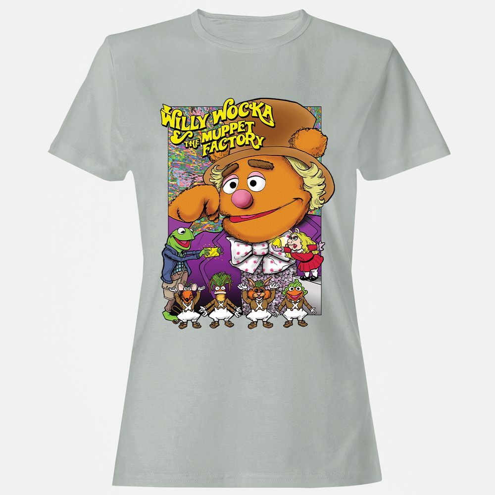 Women's T-Shirt - EY3BYHFQ - Ash - 2