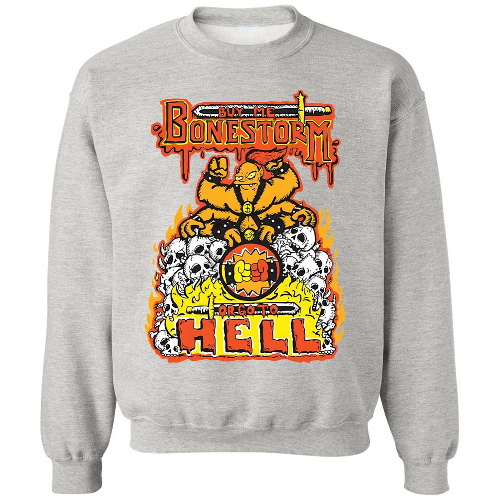 Classic Unisex Sweatshirt - A3U8XR5F - Ash - 2
