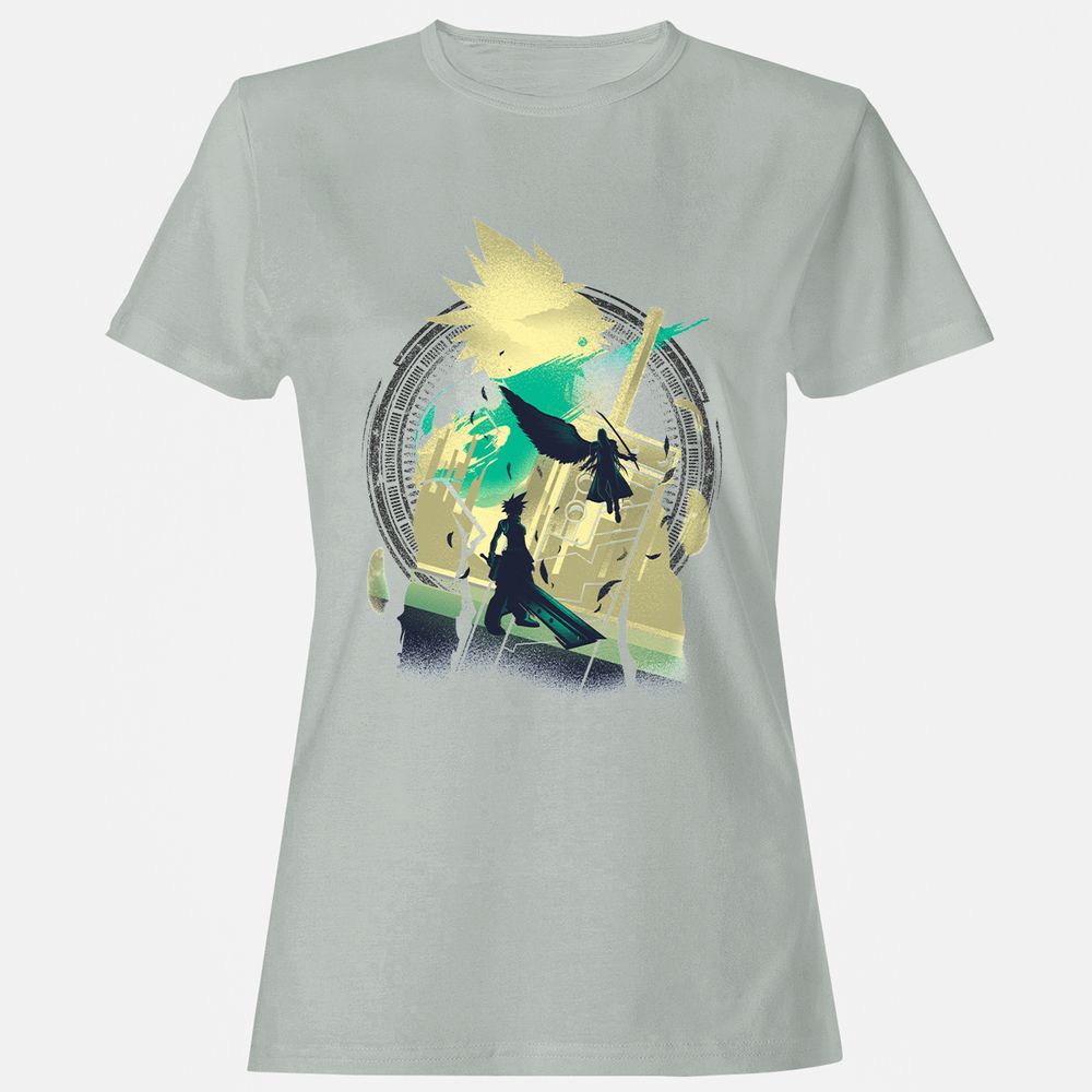 Women's T-Shirt - RLKQPBRR - Ash - 2