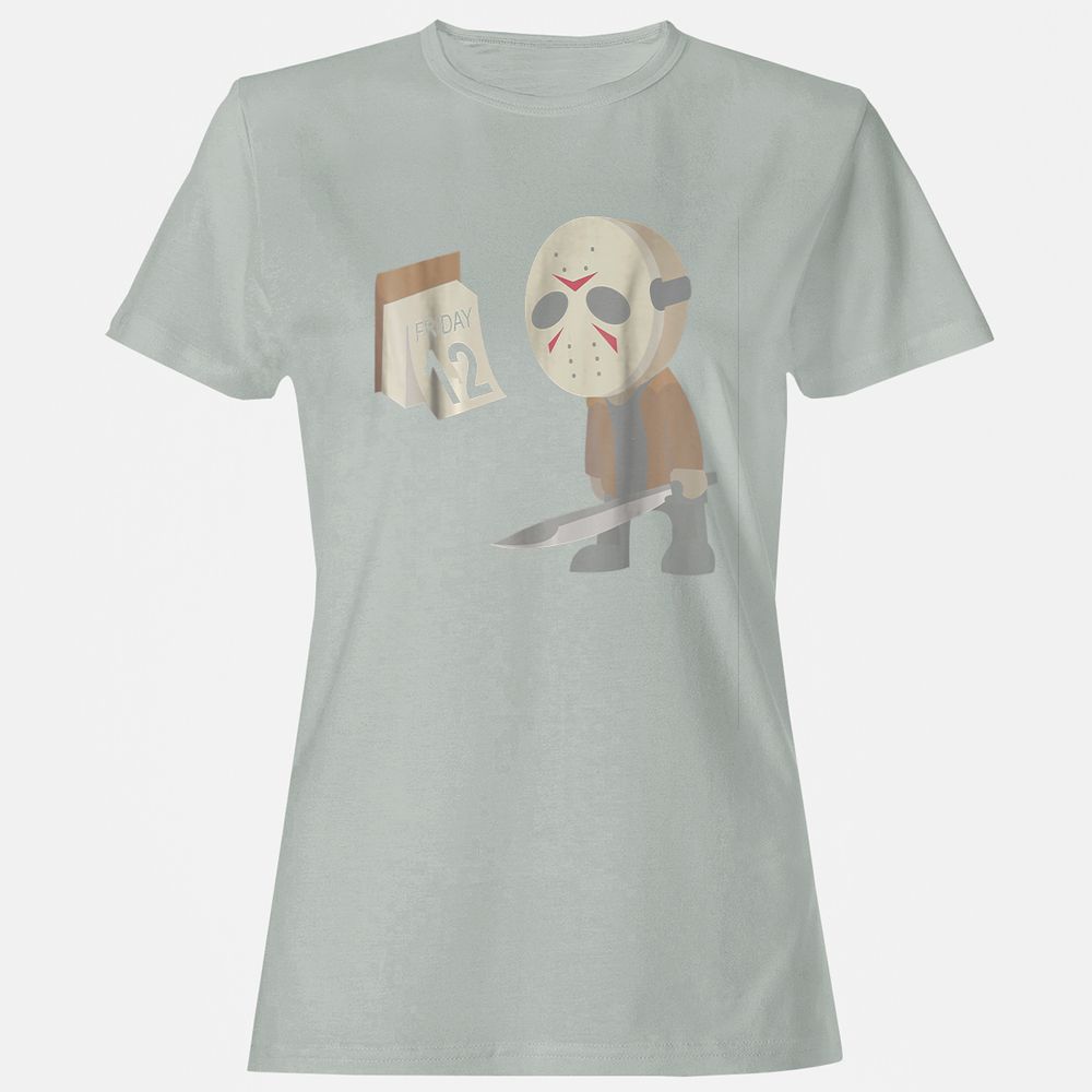 Women's T-Shirt - 7AC2E318 - Ash - 2