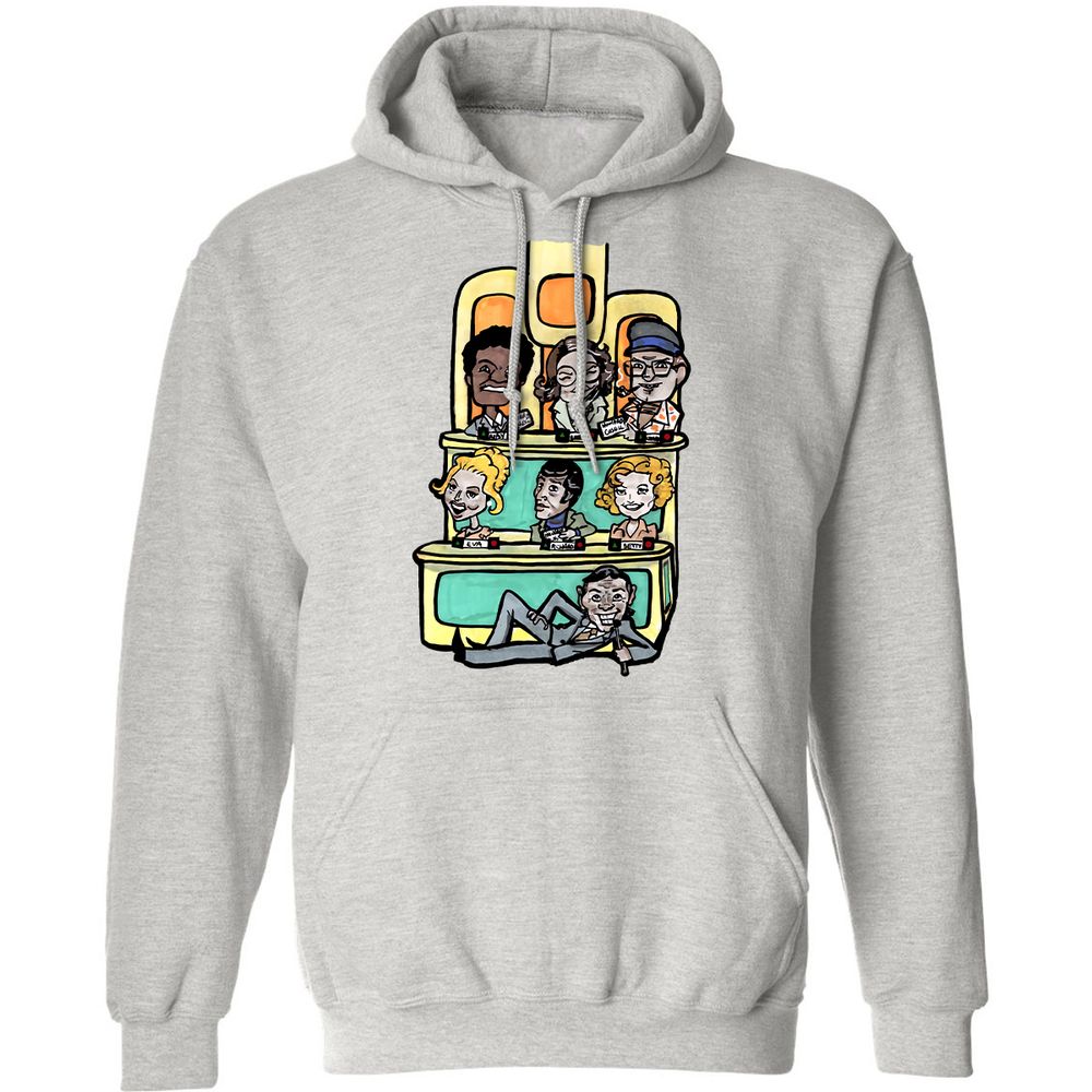 Classic Unisex Hoodie - XJBP51B9 - Ash - 2