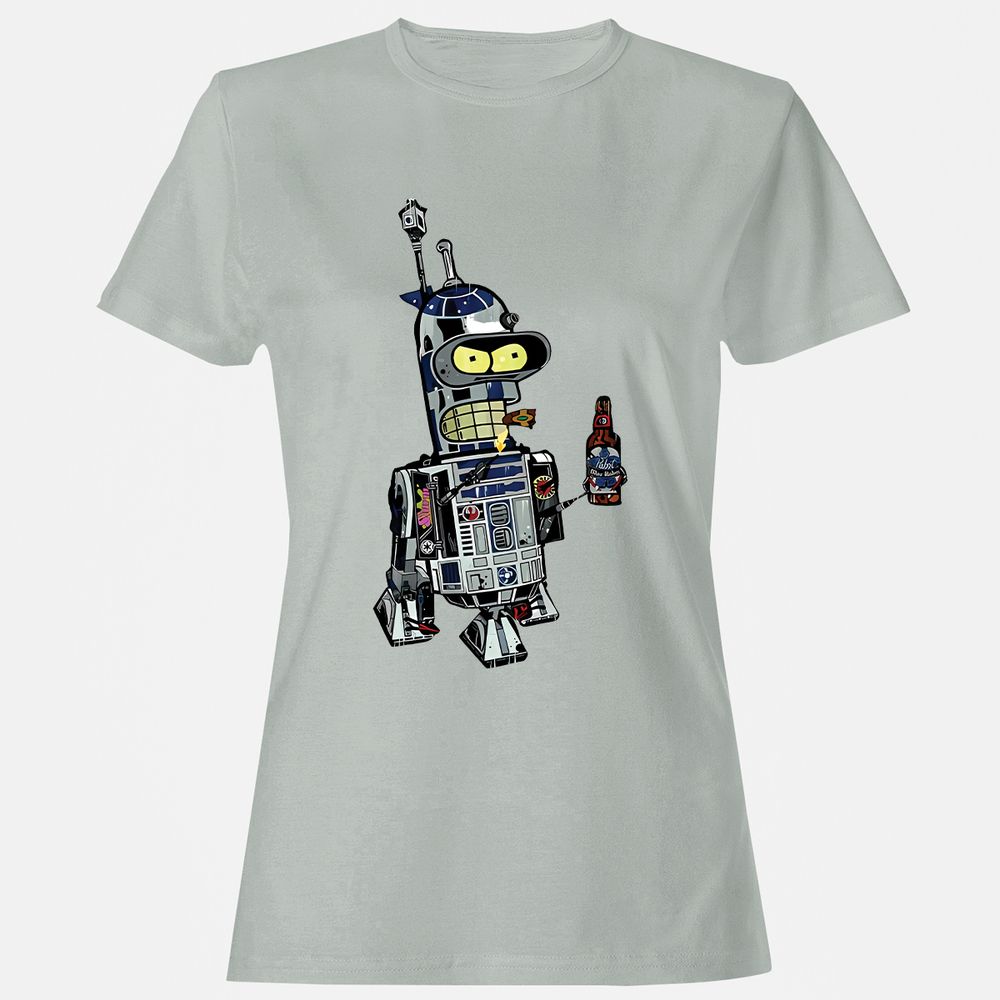 Women's T-Shirt - NXH3864C - Ash - 2