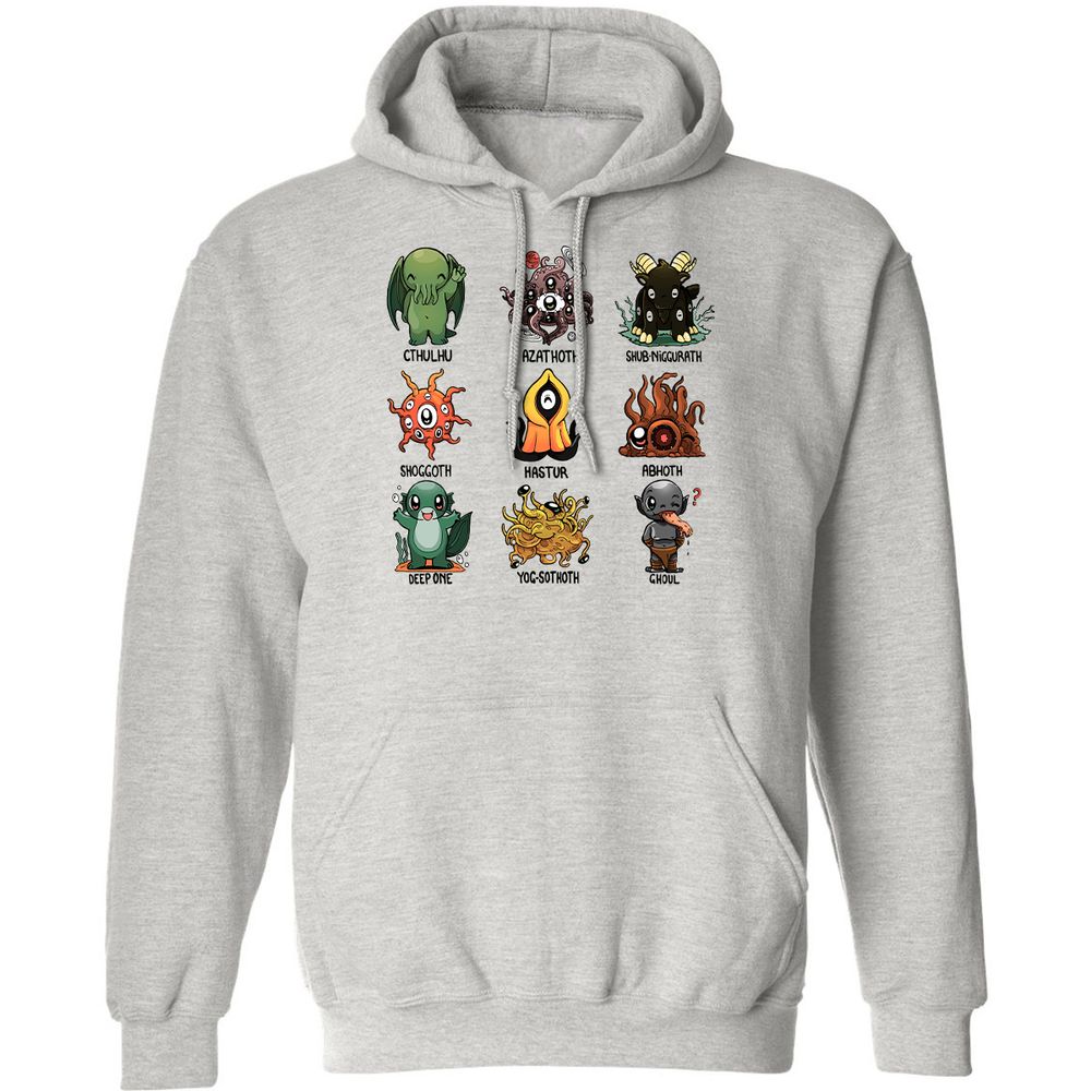 Classic Unisex Hoodie - E1GMDSEV - Ash - 2