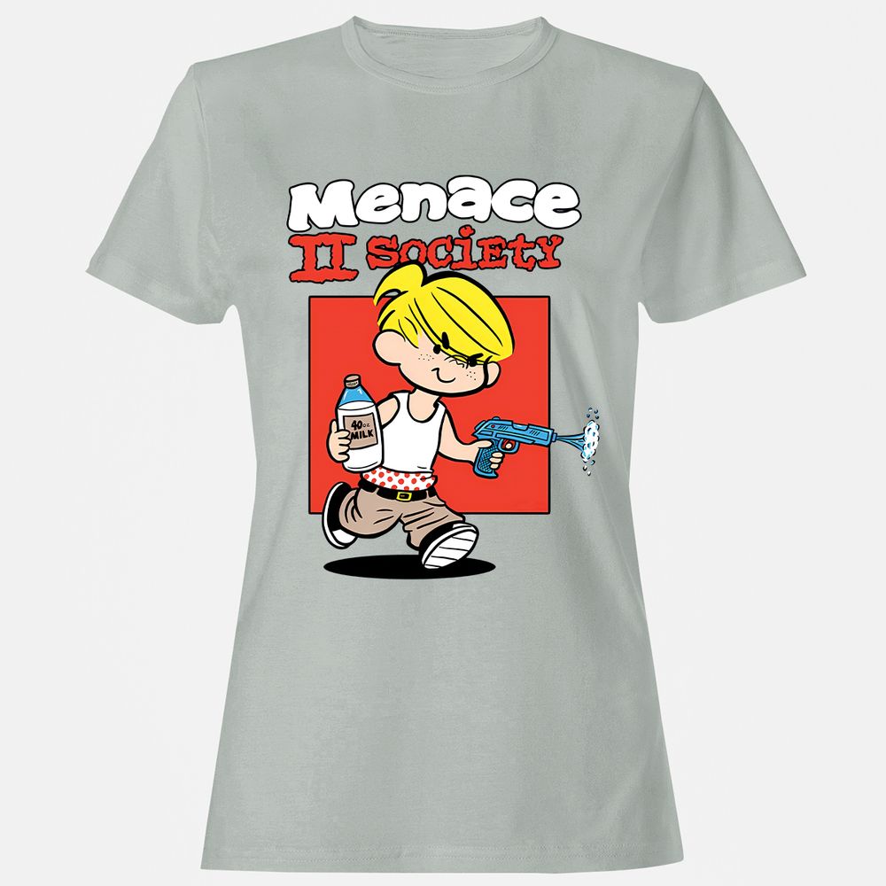 Women's T-Shirt - KNWFYW9D - Ash - 2