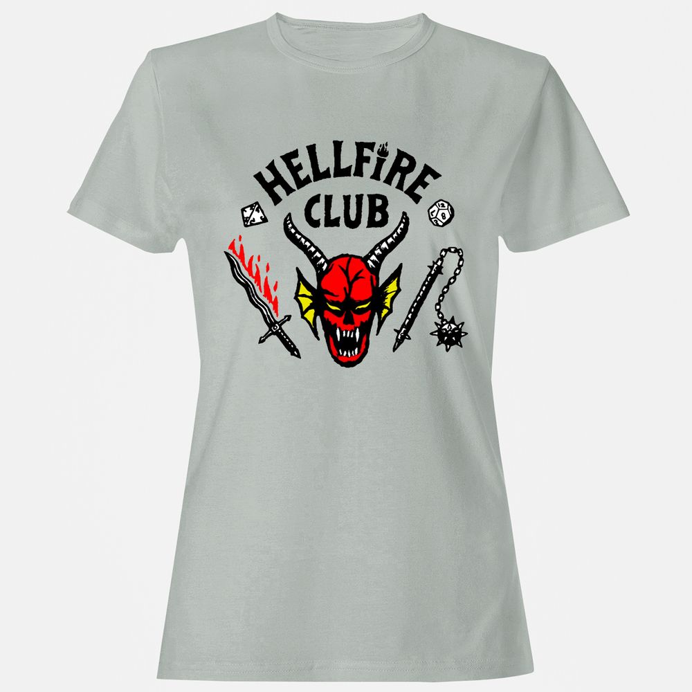 Women's T-Shirt - 68EH7ACA - Ash - 2