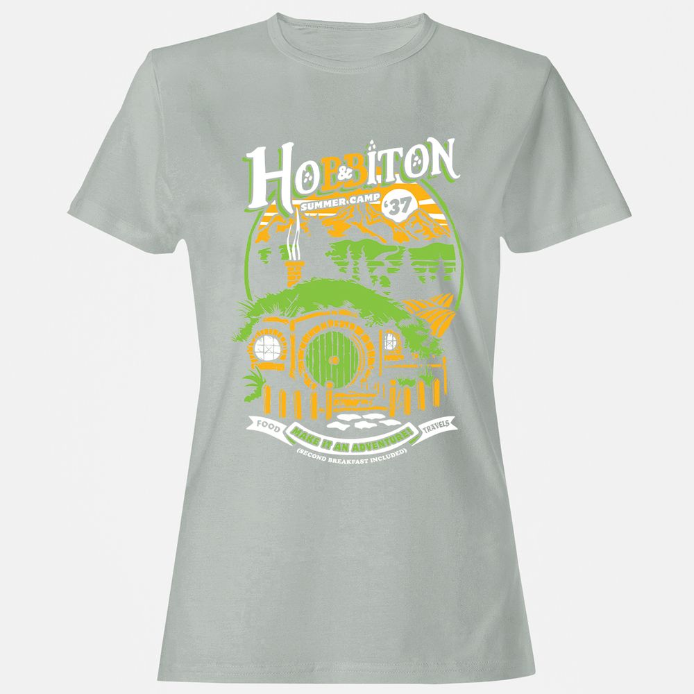 Women's T-Shirt - N5LZ59XE - Ash - 2