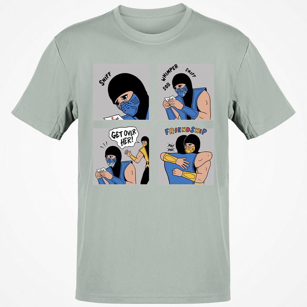 Classic Unisex T-Shirt - QX354A1R - Ash - 2