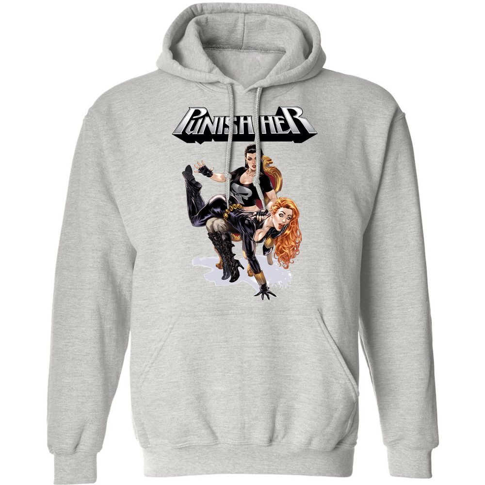 Classic Unisex Hoodie - 6MBGC89Z - Ash - 2