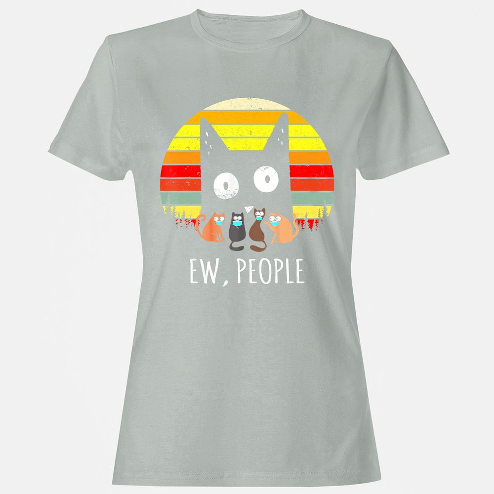 Women's T-Shirt - FR286LCG - Ash - 2