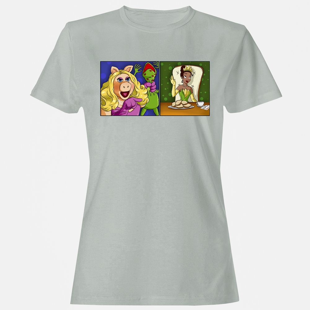 Women's T-Shirt - LRCJNW3Z - Ash - 2