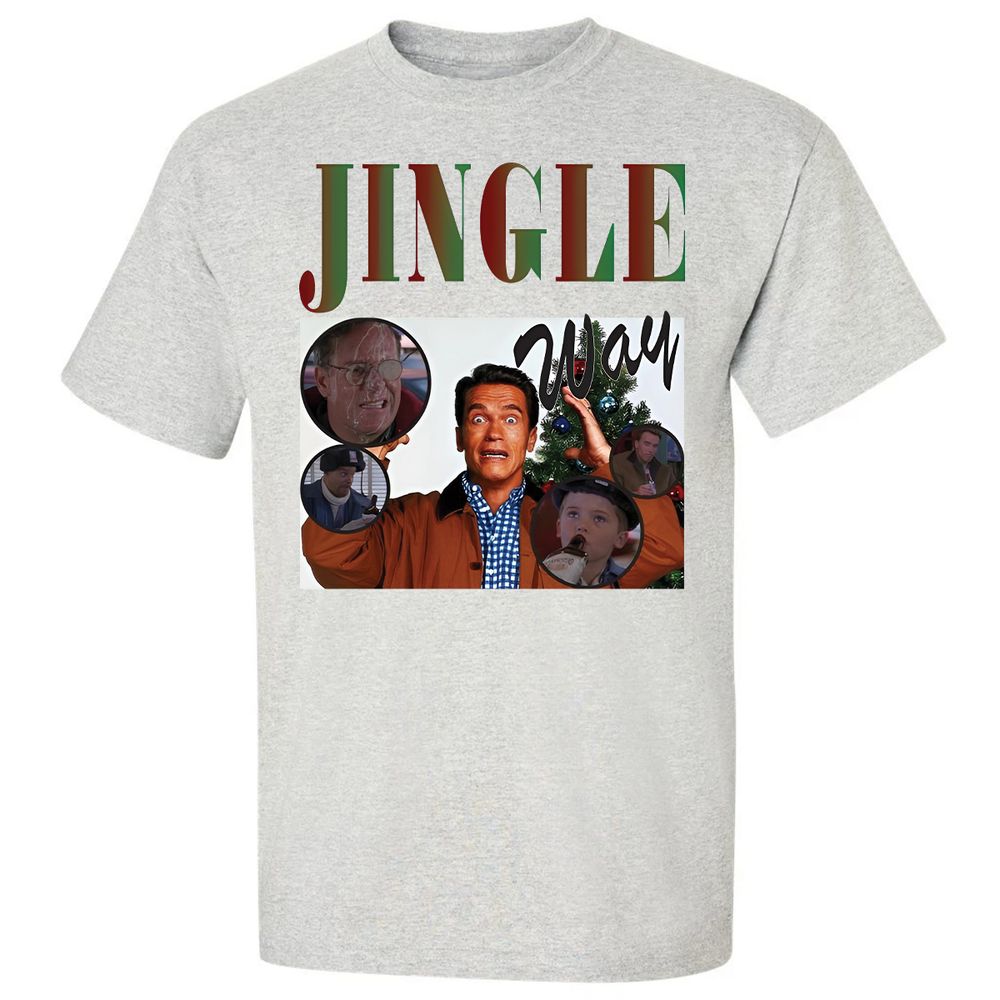 Classic Unisex T-Shirt - T5VL7UJR - Ash - 2