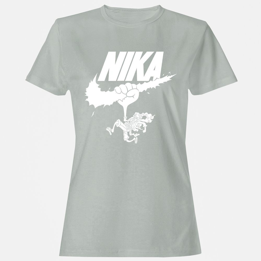 Women's T-Shirt - C4VQHZGN - Ash - 2