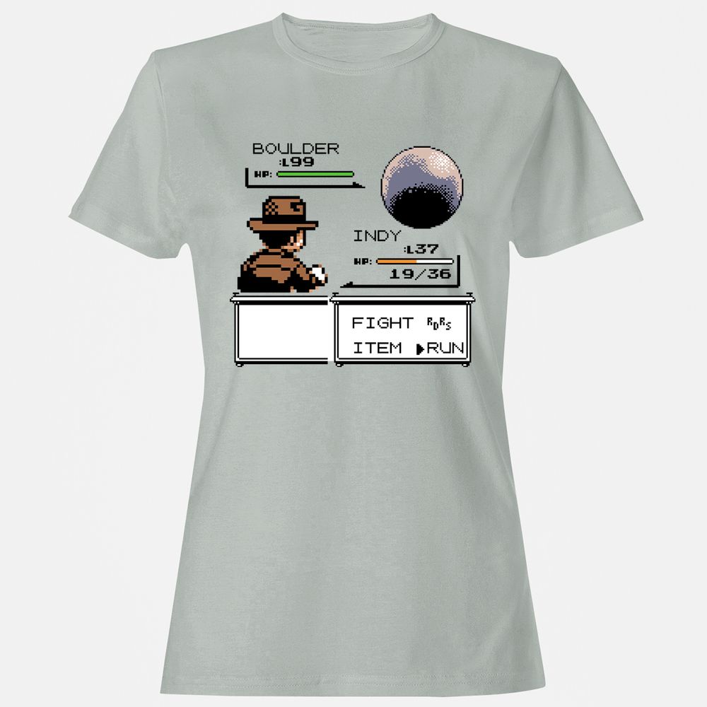 Women's T-Shirt - N4VM4LLN - Ash - 2