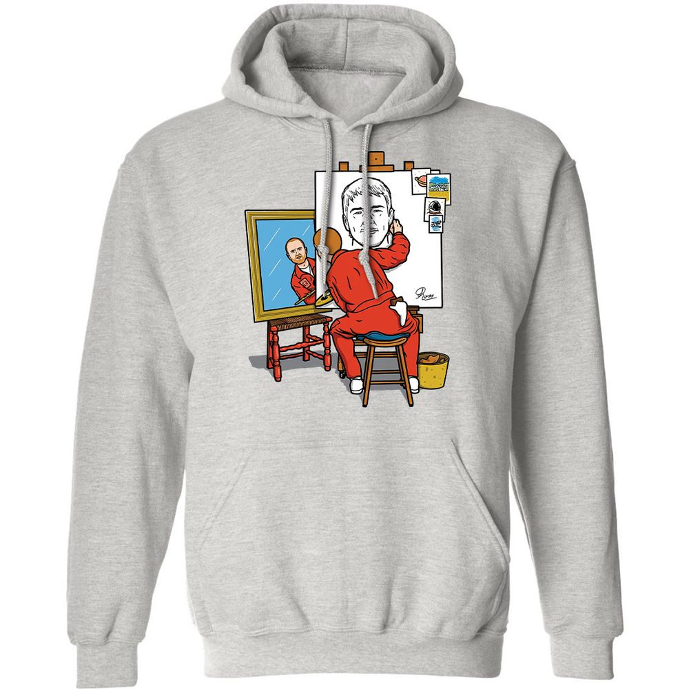 Classic Unisex Hoodie - V5PHX3TJ - Ash - 2