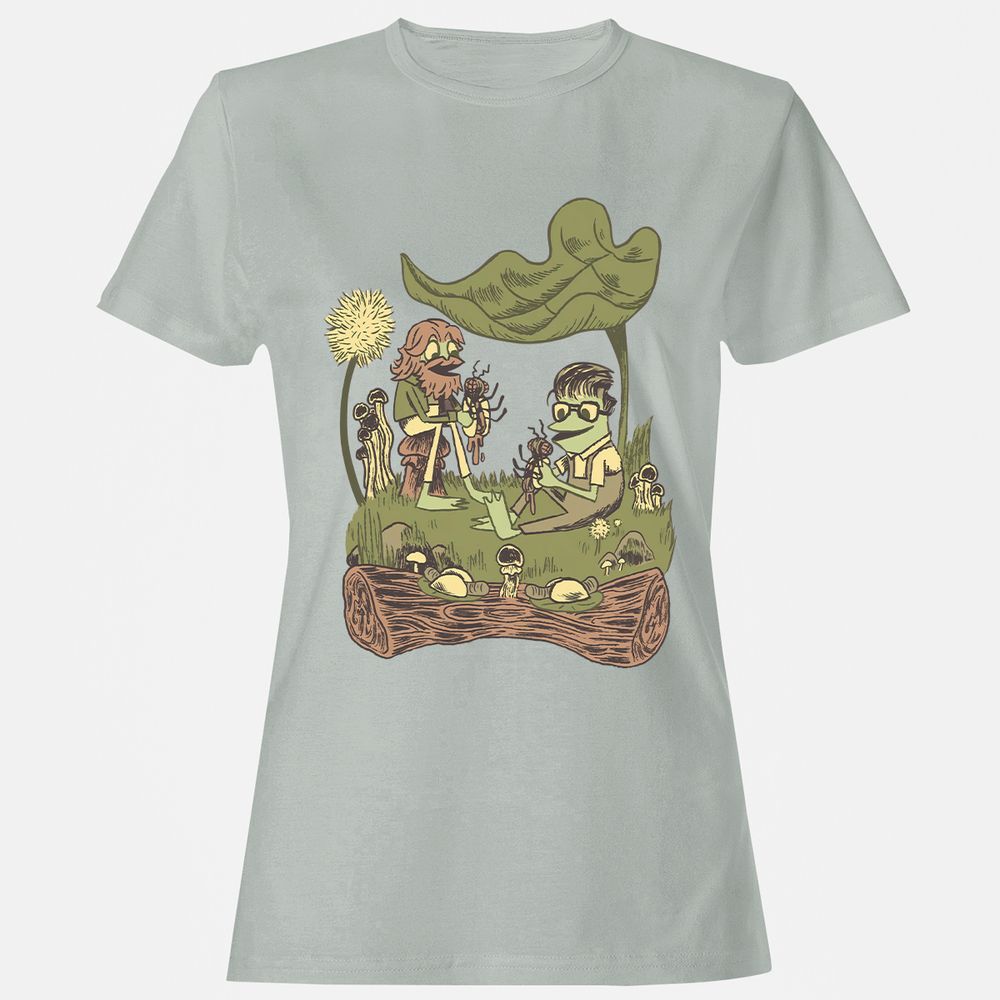 Women's T-Shirt - KBNPNY69 - Ash - 2