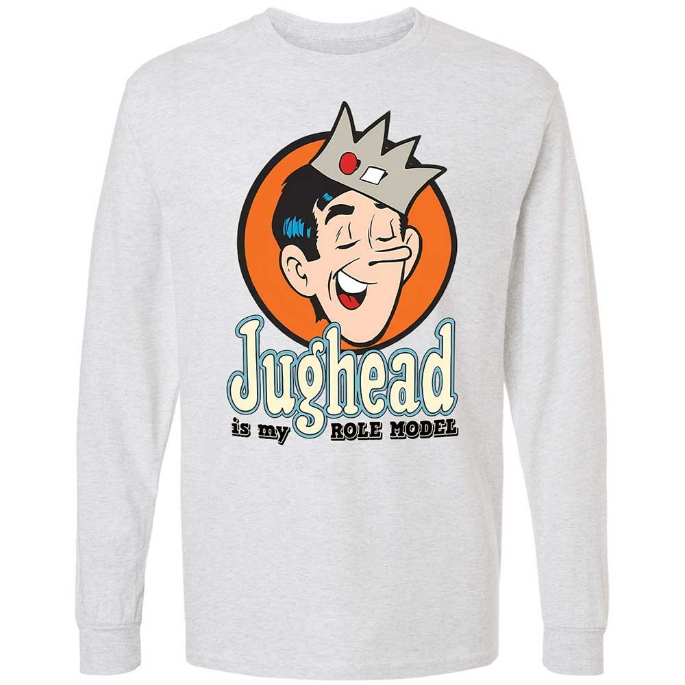 Long Sleeve T-Shirt - HLAT2BD4 - Ash - 2