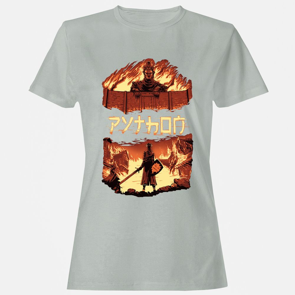 Women's T-Shirt - 8WHCQ3G8 - Ash - 2