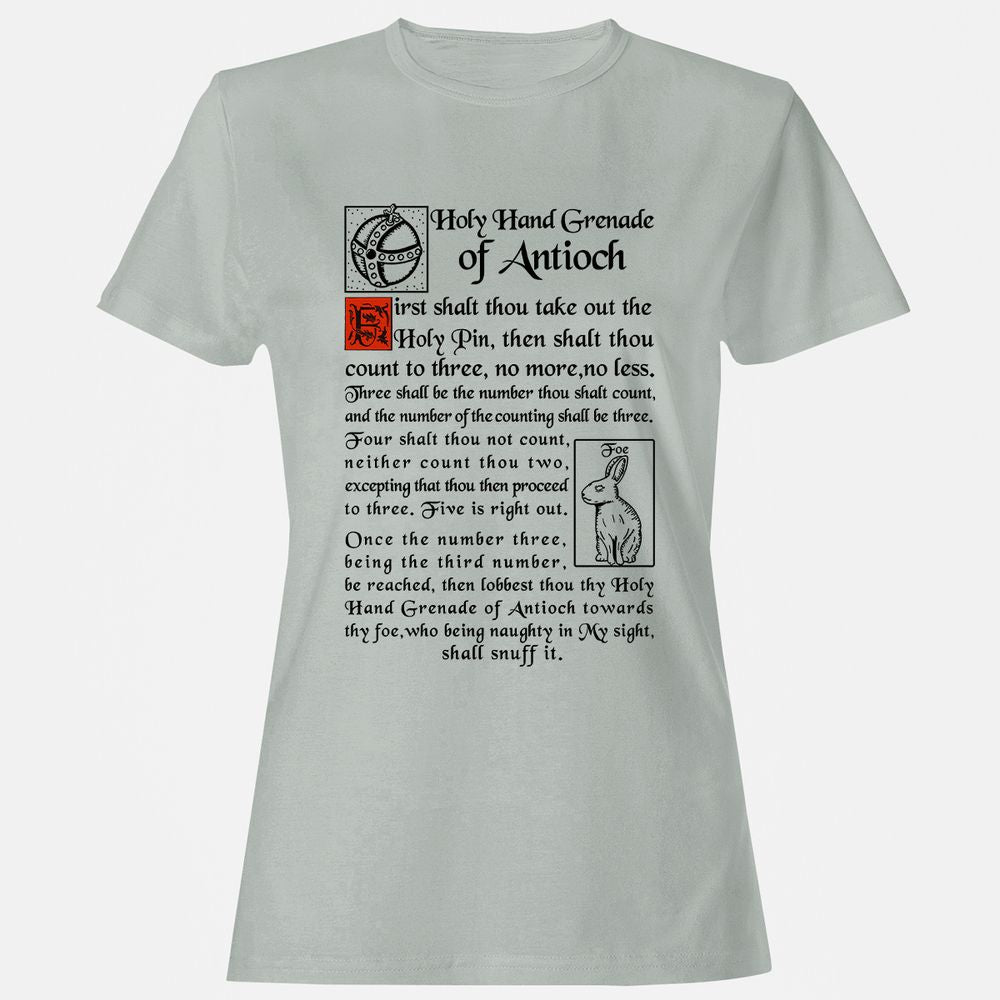 Women's T-Shirt - GAB1VXFU - Ash - 2