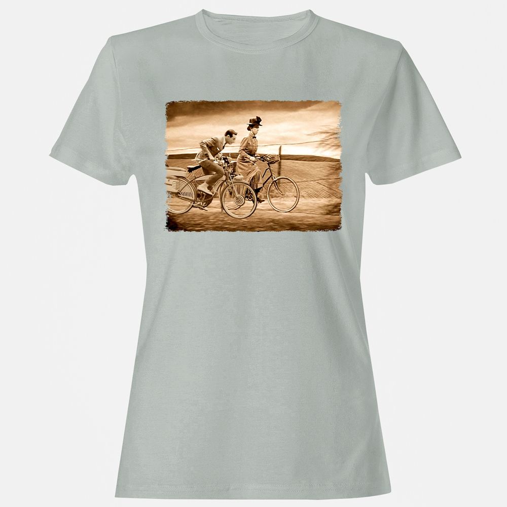 Women's T-Shirt - HNZY67J7 - Ash - 2