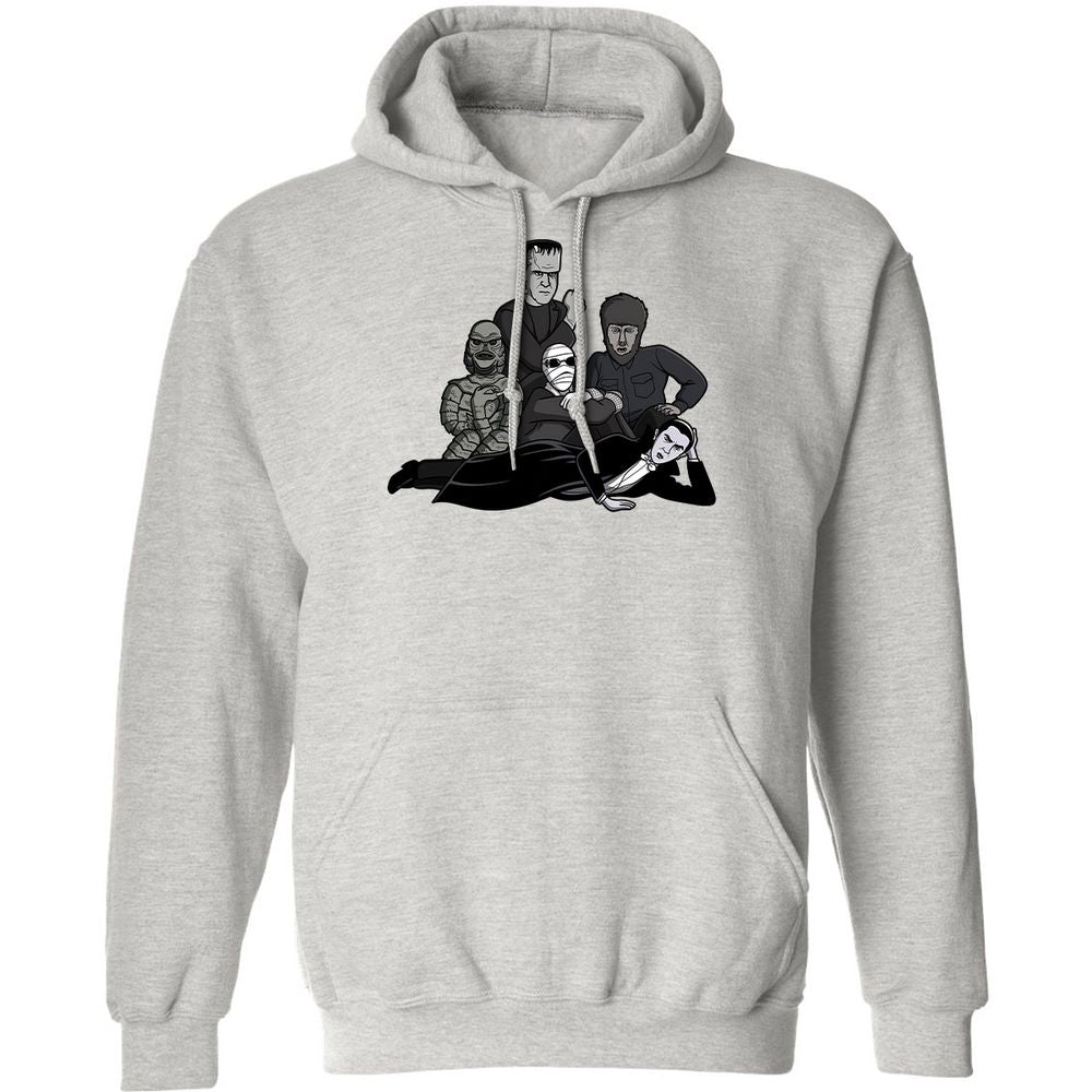 Classic Unisex Hoodie - 65JDQRAM - Ash - 2