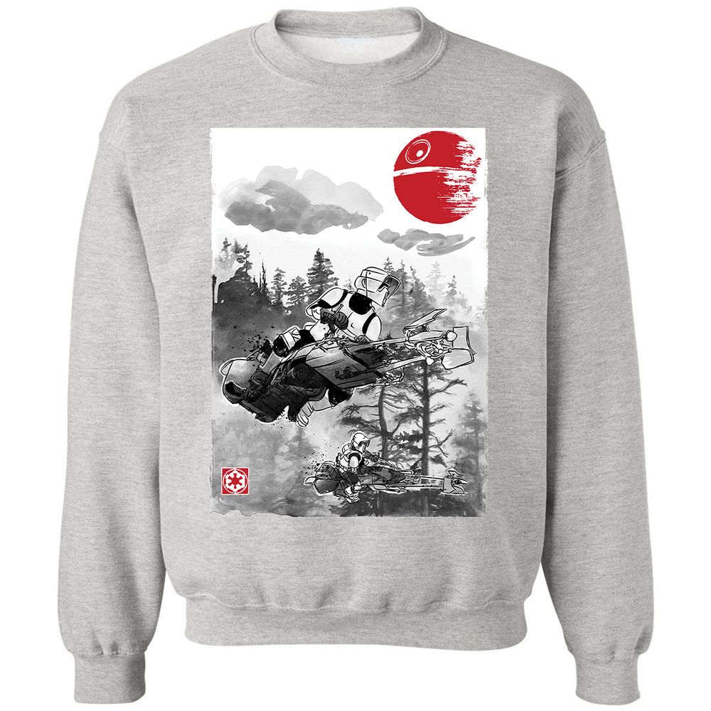 Classic Unisex Sweatshirt - X7QFK66J - Ash - 2