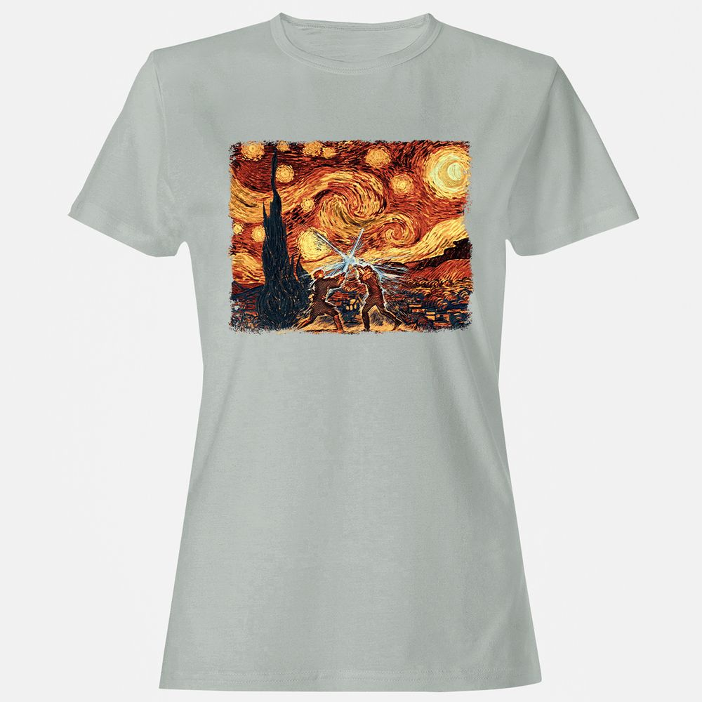 Women's T-Shirt - LQPU4JEM - Ash - 2