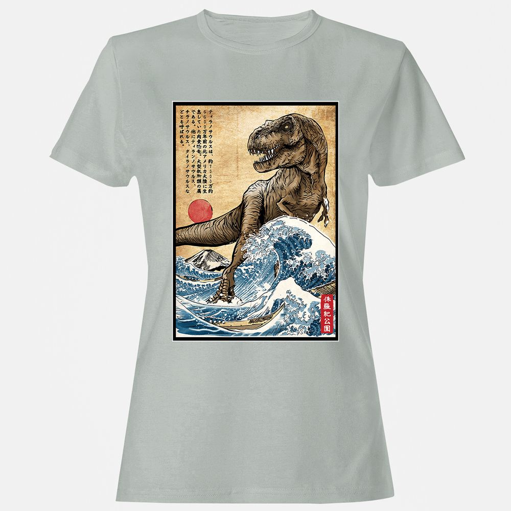 Women's T-Shirt - ZRC2SFSX - Ash - 2