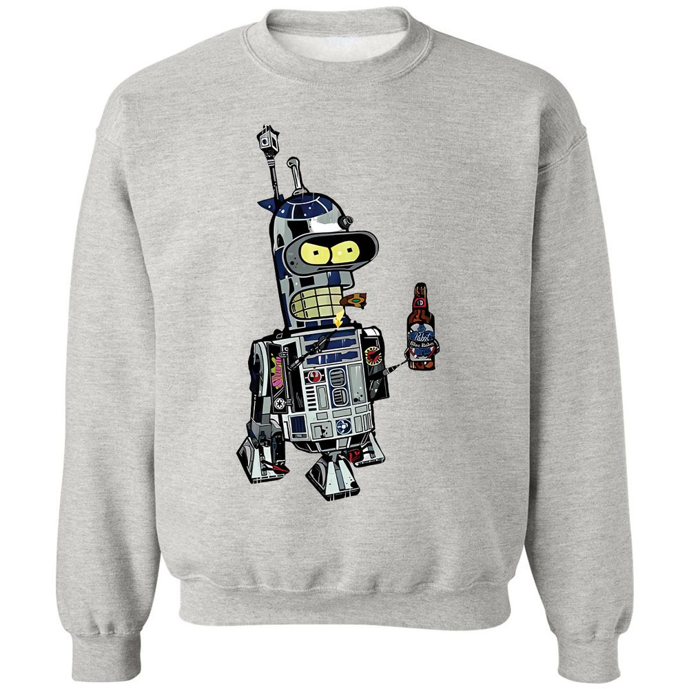 Classic Unisex Sweatshirt - FLJAB1YE - Ash - 2