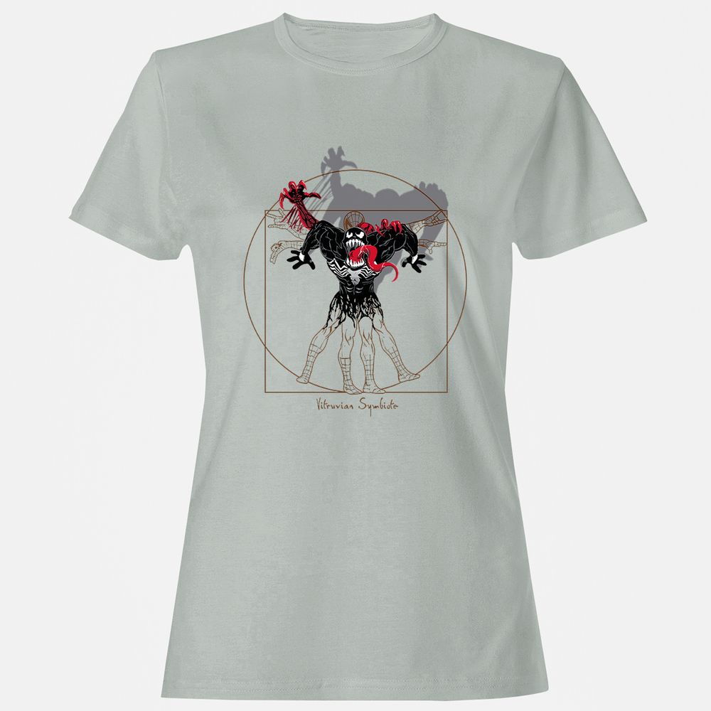 Women's T-Shirt - 44ETBYC1 - Ash - 2