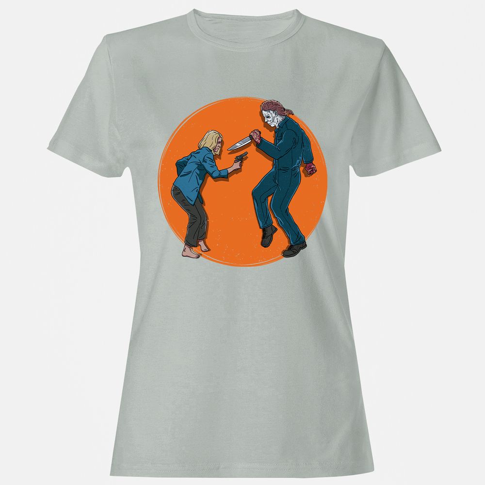 Women's T-Shirt - BAEEHSVX - Ash - 2