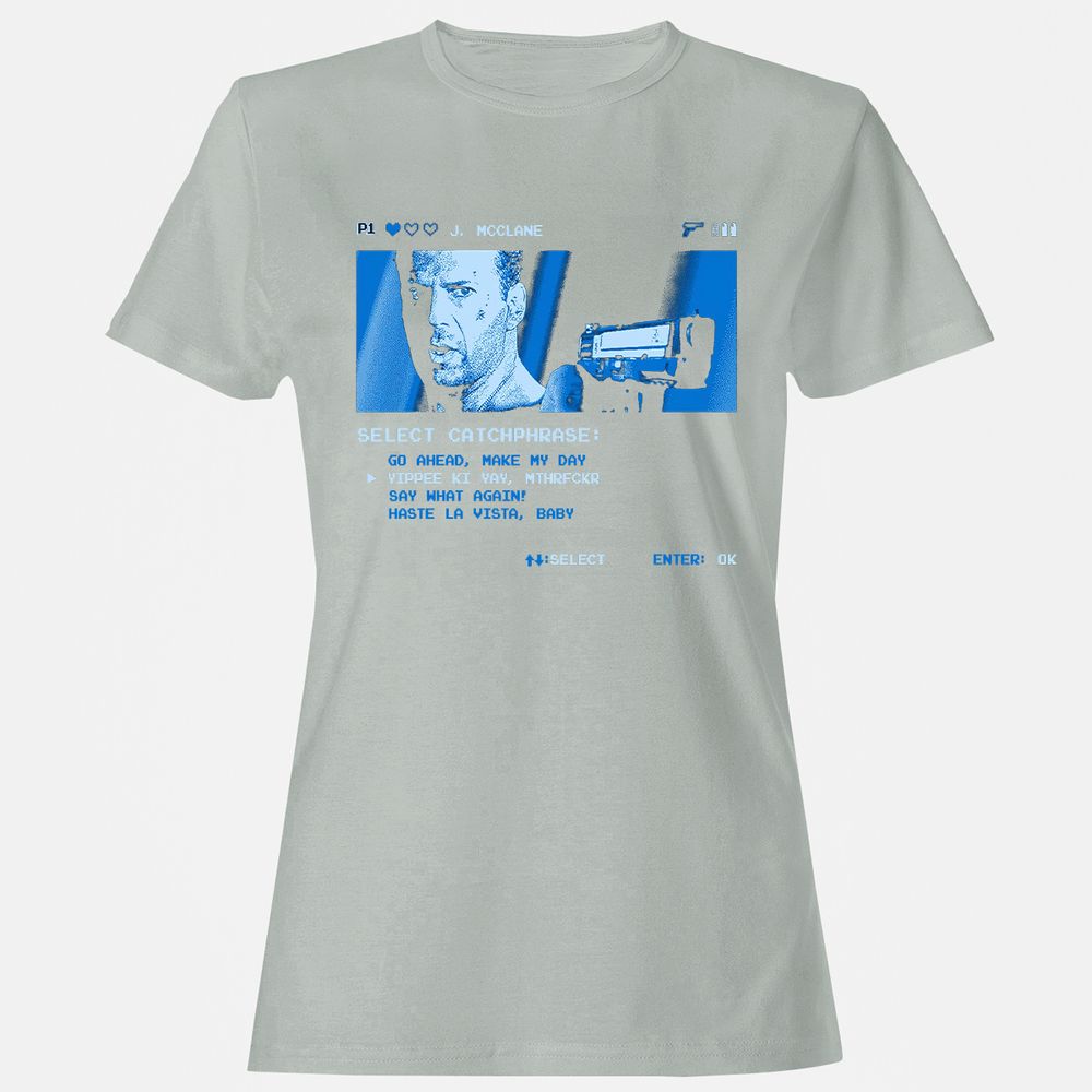 Women's T-Shirt - EDDGL1D3 - Ash - 2
