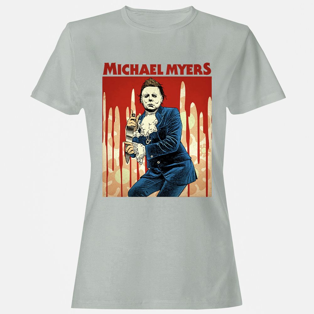 Women's T-Shirt - BT5GQTB9 - Ash - 2