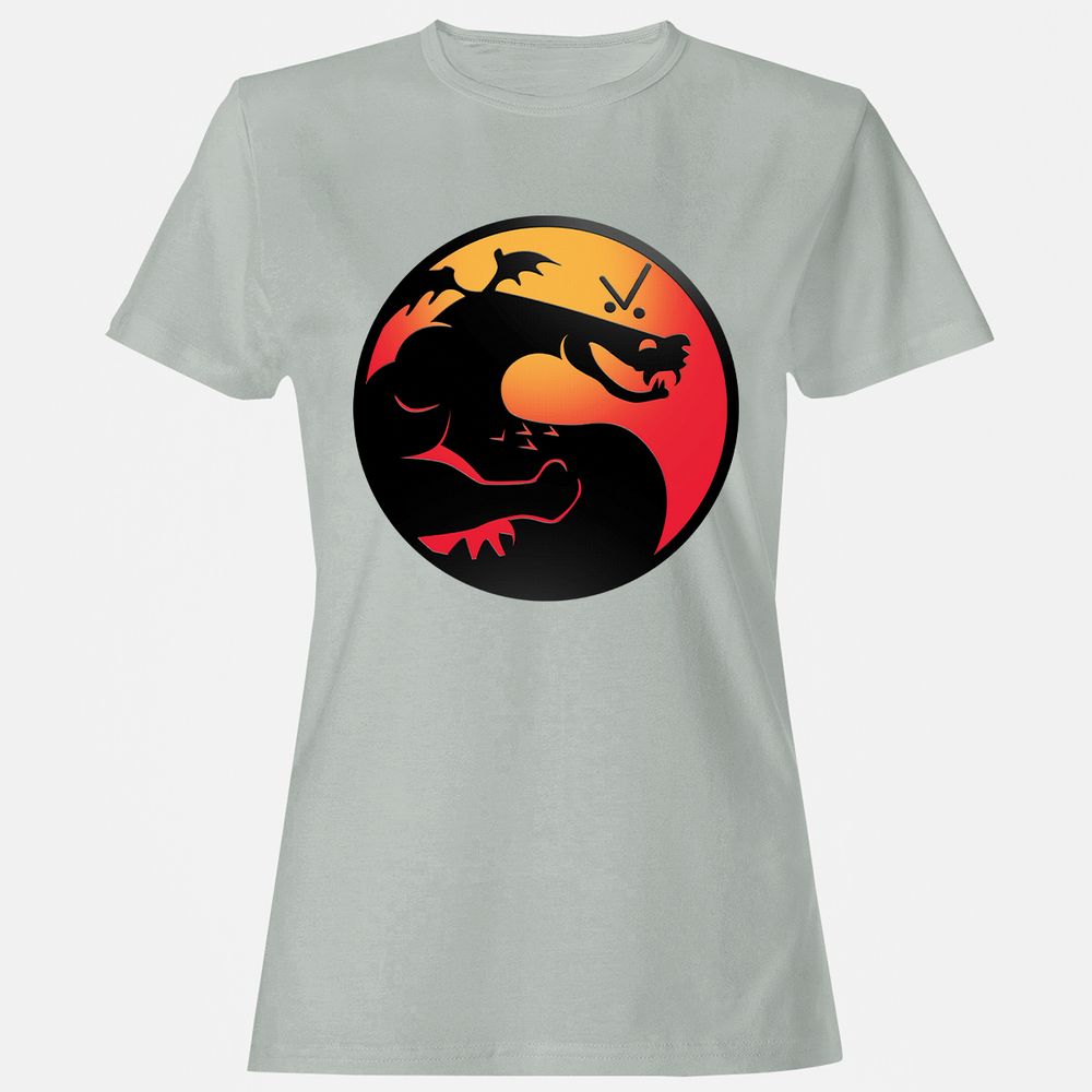 Women's T-Shirt - YX9B9F85 - Ash - 2